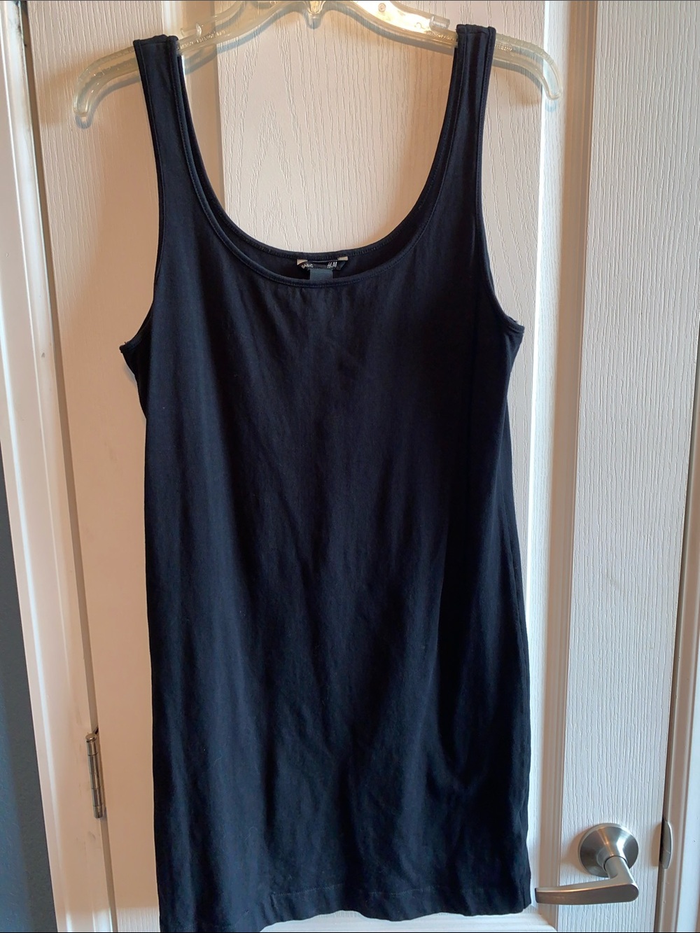 H&M Black Scoop Neck Dress